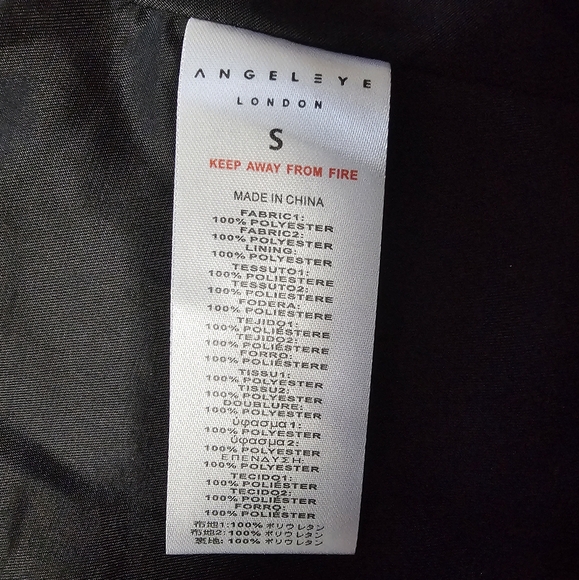 ▪︎ ANGELEYE ▪︎ LONDON ▪︎ Tweed Gold and Black Woven Blazer - Picture 9 of 10